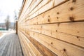 Wooden Wall Texture Ã¢â¬\' Natural and Rustic Design Element Royalty Free Stock Photo